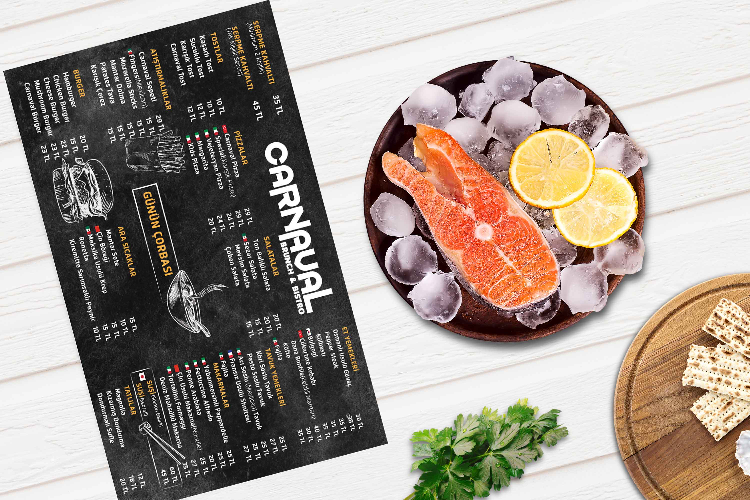 Carnaval Brunch & Bistro Menü